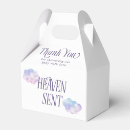 Dreamy Clouds Heaven Sent Girl Baby Dusche Geschenkschachtel