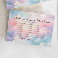 Dreamy Clouds Ratgeber und Wünsche Brautparty