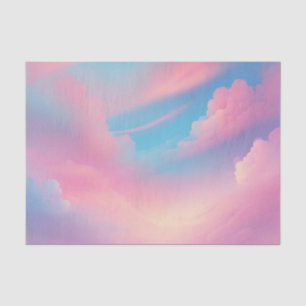 Dreamy Cloudscape Tranquil Seidenpapier