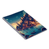 Dreamy Coastal Night Notizblock (Rechte Seite)