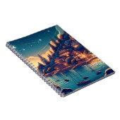 Dreamy Coastal Night Notizblock (Rechte Seite)