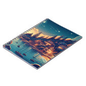 Dreamy Coastal Night Notizblock (Linke Seite)