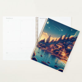 Dreamy Coastal Night Planer