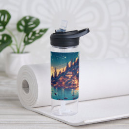 Dreamy Coastal Night Trinkflasche