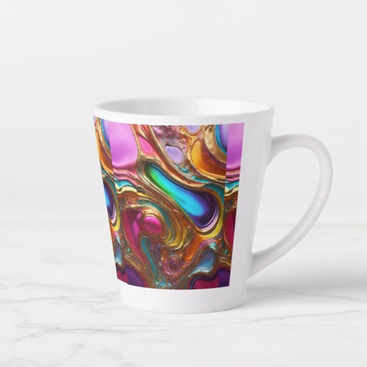 Dreamy Colorful Latte Tasse (Rechts)