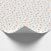Dreamy Confetti: Niedliche, farbenfrohe Weihnachte Geschenkpapier (Ecke)