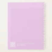 Dreamy Cotton Candy Cloudscape Block Quote Large Planer (Rückseite)