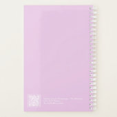 Dreamy Cotton Candy Cloudscape Block Quote Small Planer (Rückseite)