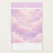 Dreamy Cotton Candy Cloudscape Modern Small Planer (Vorderseite)