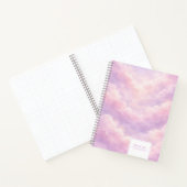 Dreamy Cotton Candy Cloudscape "Productive Era" Notizblock (Innenseite)