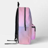 Dreamy Cotton Candy Pastel Gradient Bedruckter Rucksack (Links)