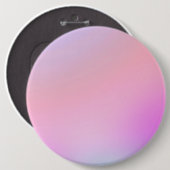 Dreamy Cotton Candy Pastel Gradient Button (Vorne & Hinten)