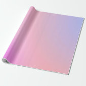 Dreamy Cotton Candy Pastel Gradient Geschenkpapier (Ungerollt)