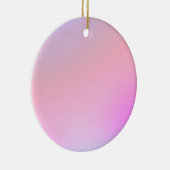 Dreamy Cotton Candy Pastel Gradient Keramik Ornament (Rechts)