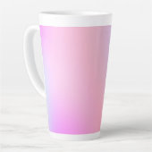 Dreamy Cotton Candy Pastel Gradient Milchtasse (Linke Ecke)