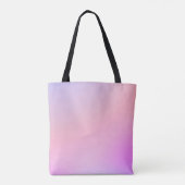 Dreamy Cotton Candy Pastel Gradient Tasche (Rückseite)