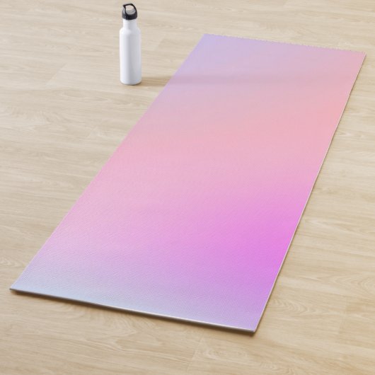 Dreamy Cotton Candy Pastel Gradient Yogamatte (Beispiel)