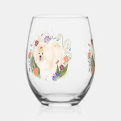 DREAMY CREAMY Creme Chow Weinglas Ohne Stiel (Vorderseite)