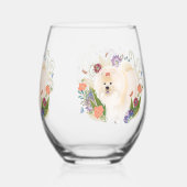 DREAMY CREAMY Creme Chow Weinglas Ohne Stiel (Rückseite)