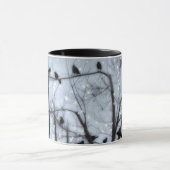 Dreamy Crow Snowfall Tasse (Zentrum)
