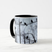 Dreamy Crow Snowfall Tasse (Vorderseite Links)