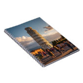Dreamy Crowd Leaning Tower Notebook Notizblock (Rechte Seite)