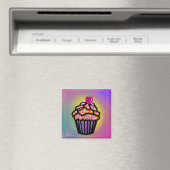 Dreamy Cupcake Magnet (In Situ (Geschirrspüler))