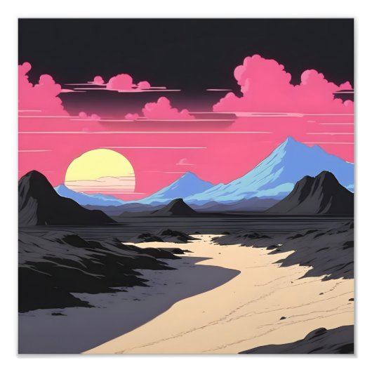 Dreamy Desert Escape Fotodruck (Vorne)