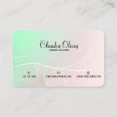 Dreamy Designs Business Card Visitenkarte (Rückseite)