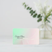 Dreamy Designs Business Card Visitenkarte (Stehend Vorderseite)