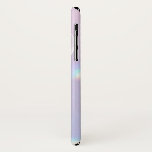 Dreamy Dimension: Holographic Bubble iPhone Case (Hinten/Links)