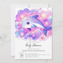 Dreamy Dolphin Baby Dusche