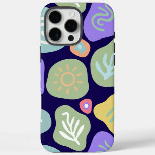 Dreamy Doodles - Vibrant Boho Nature Motif Design iPhone 16 Pro Max Hülle