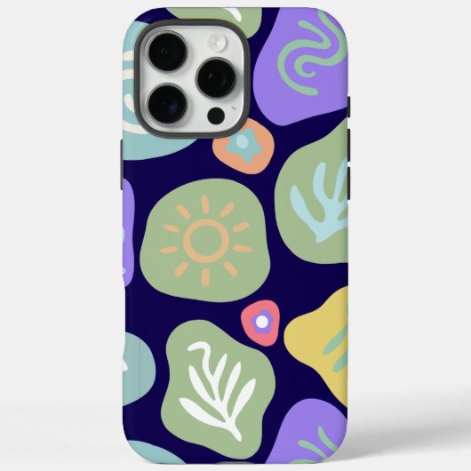 Dreamy Doodles - Vibrant Boho Nature Motif Design Case-Mate iPhone Hülle (Rückseite)
