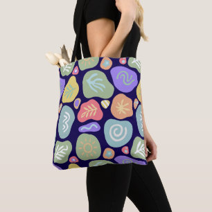 Dreamy Doodles - Vibrant Boho Nature Motif Design Tasche