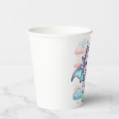 Dreamy Dragon Baby Shower Pappbecher (Rechts)