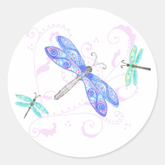 Dreamy Dragonflies Sticker