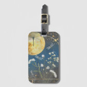 Dreamy Dragonfly Akryllische Gepäckmarke Gepäckanhänger (Vorderseite Vertikal)