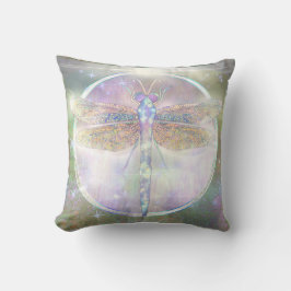 Dreamy Dragonfly “Messenger of Becoming Light” Kissen