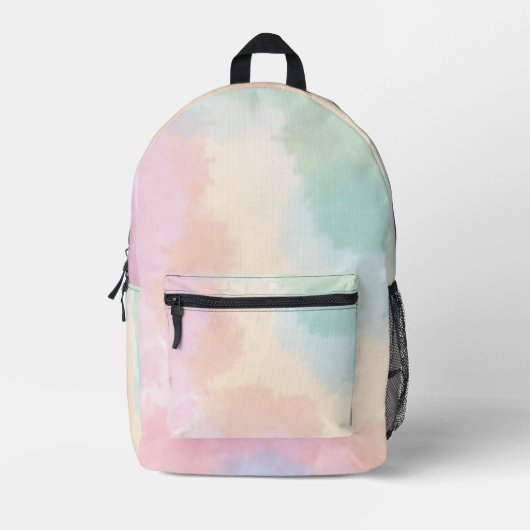 Dreamy Dull Colorful Clouds Pack Bedruckter Rucksack (Vorderseite)