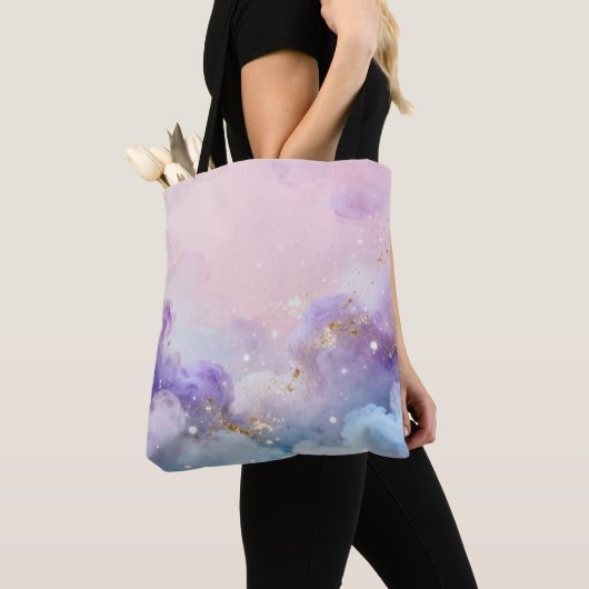 Dreamy Eastern Clouds - Mystical Pastel Tote Bag Tasche (Von Nahem)