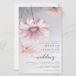 Dreamy Elegant 2 Blush Pink Daisies