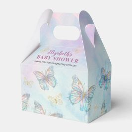 Dreamy Enchanted to Meet You Butterfly Baby Shower Geschenkschachtel