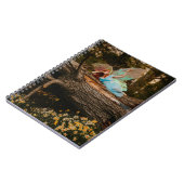 Dreamy Fairy on Fallen Tree - Notebook Notizblock (Linke Seite)