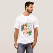 Dreamy Fairy With Clover Magic Dancing T-Shirt (Vorne ganz)