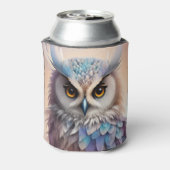 Dreamy Fantasy Owl Soft Pastellfarben Dosenkühler (Kanne Rückseite)