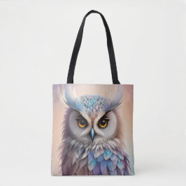 Dreamy Fantasy Owl Soft Pastellfarben Tasche