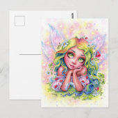 Dreamy Fee Postkarte (Vorne/Hinten)