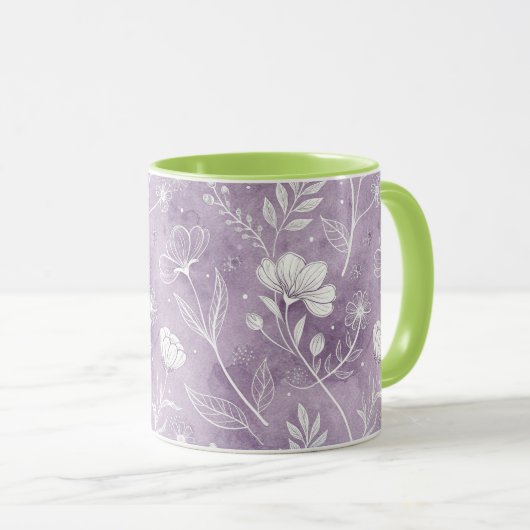 Dreamy Floral Combo Mug with Soft Base Tasse (VorderseiteRechts)