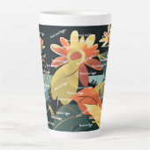 Dreamy Floral Landschaft 11 Milchtasse (Vorderseite)